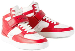 Shop CELINE CT-03 Tinggi 'Distressed Red' 344513338C.27OP
