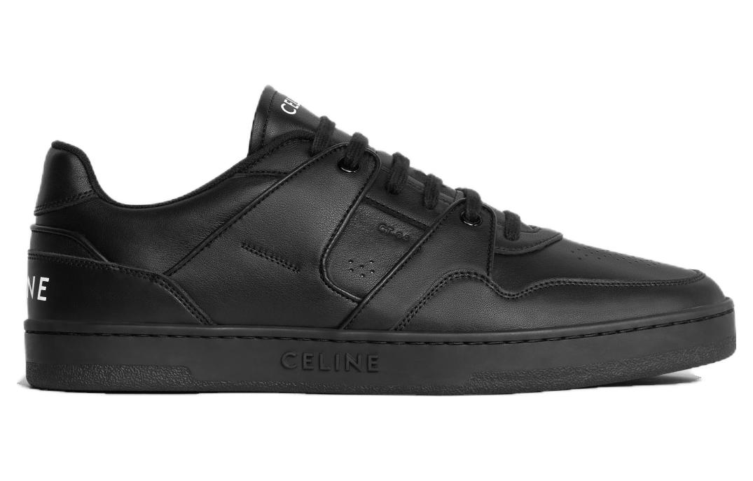 Order CELINE 賽琳 牛皮革 時尚舒適 低幫 板鞋 男款 黑色