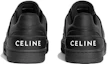 Shop CELINE 賽琳 牛皮革 時尚舒適 低幫 板鞋 男款 黑色