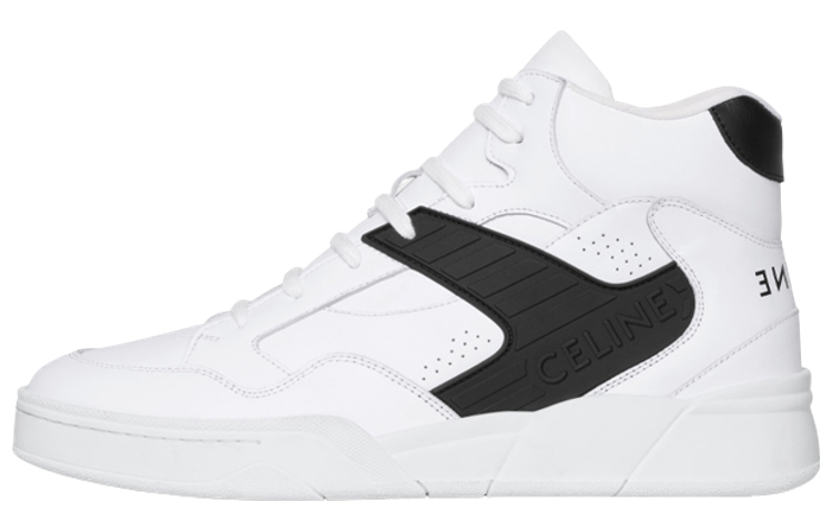 CELINE CT-06 High Top Optic White Black 353133840C.01OK
