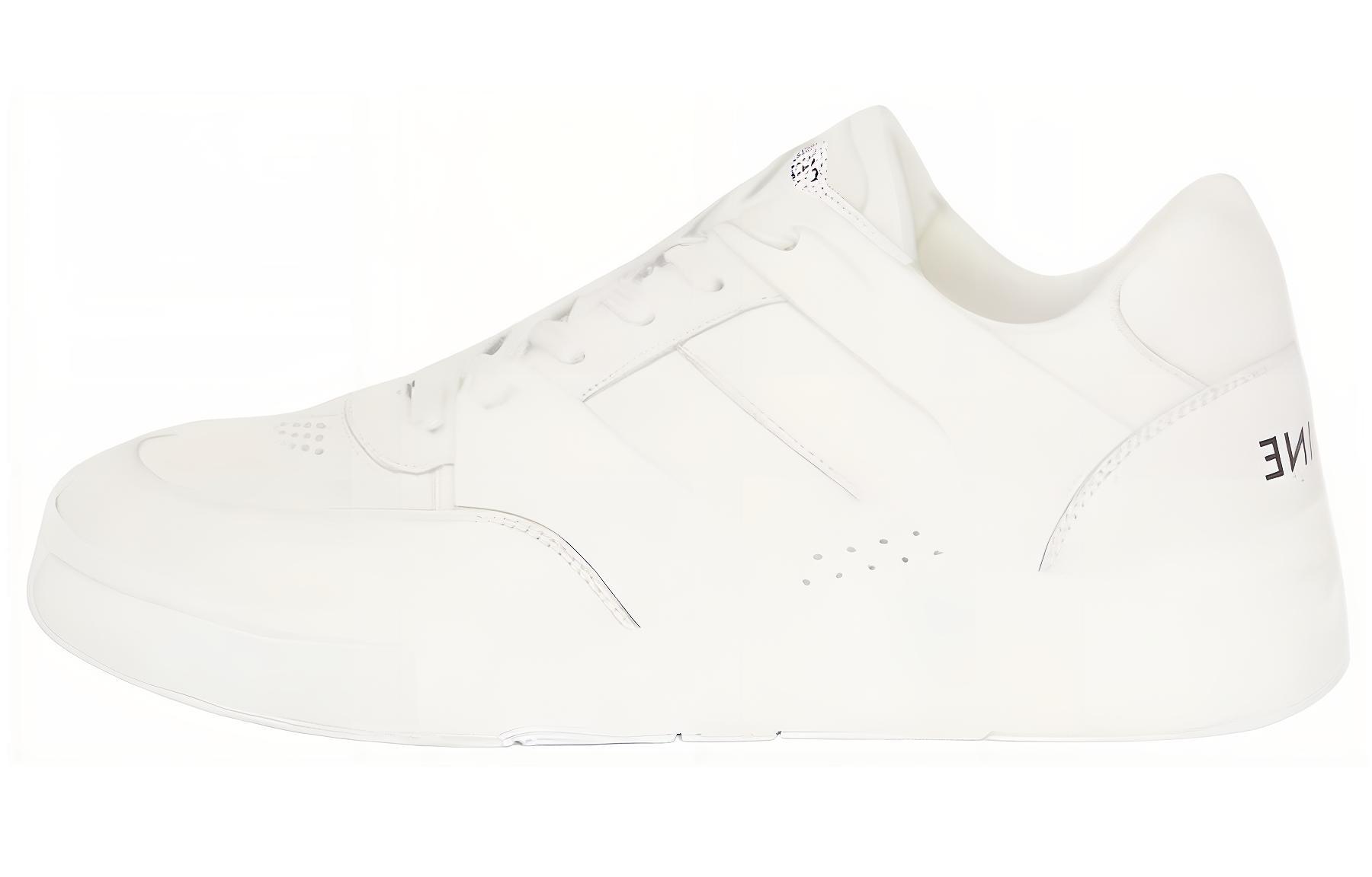 CELINE CT-07 'White Leather Low-Top'