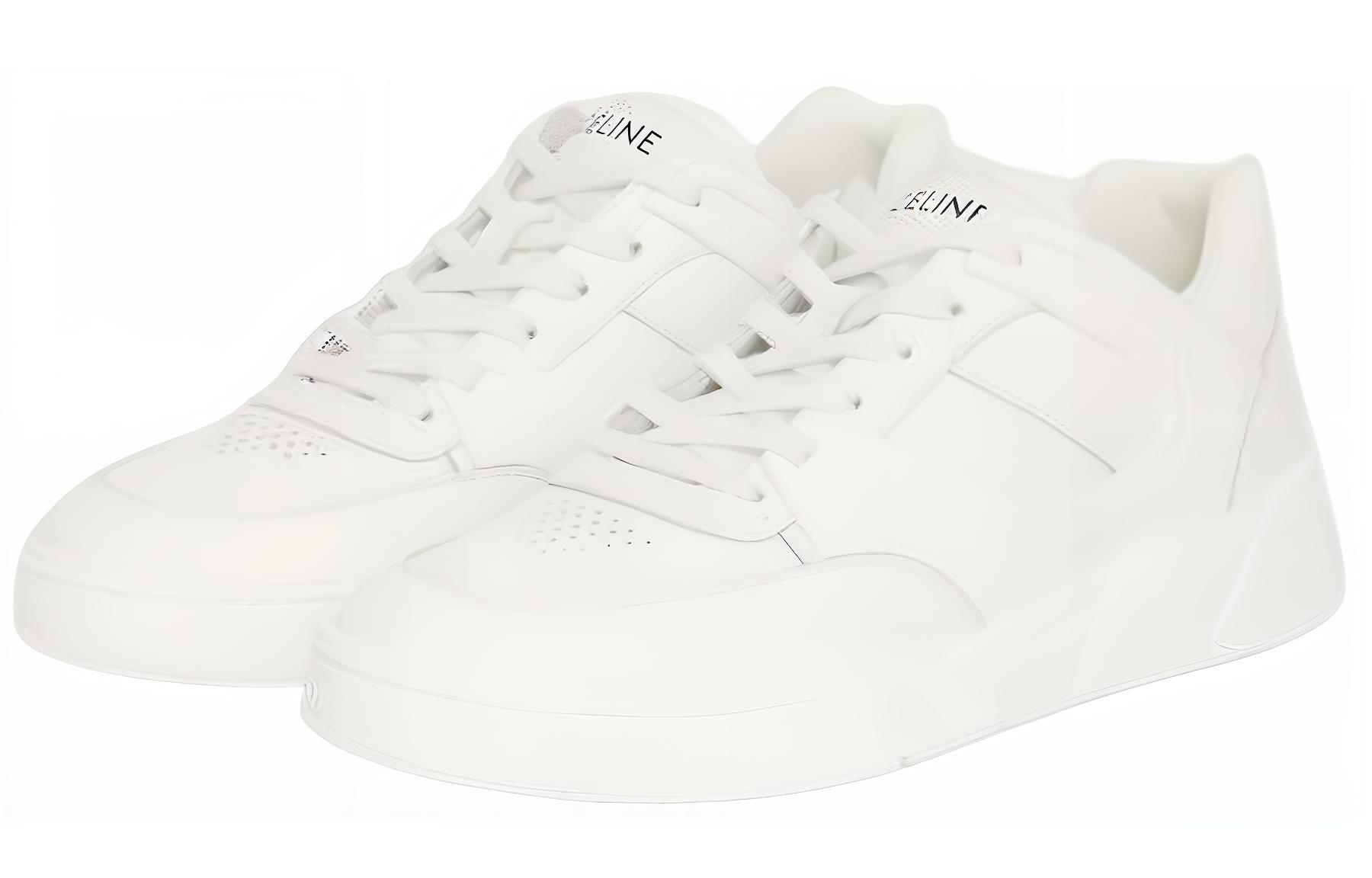 CELINE CT-07 'White Leather Low-Top' 圖 3