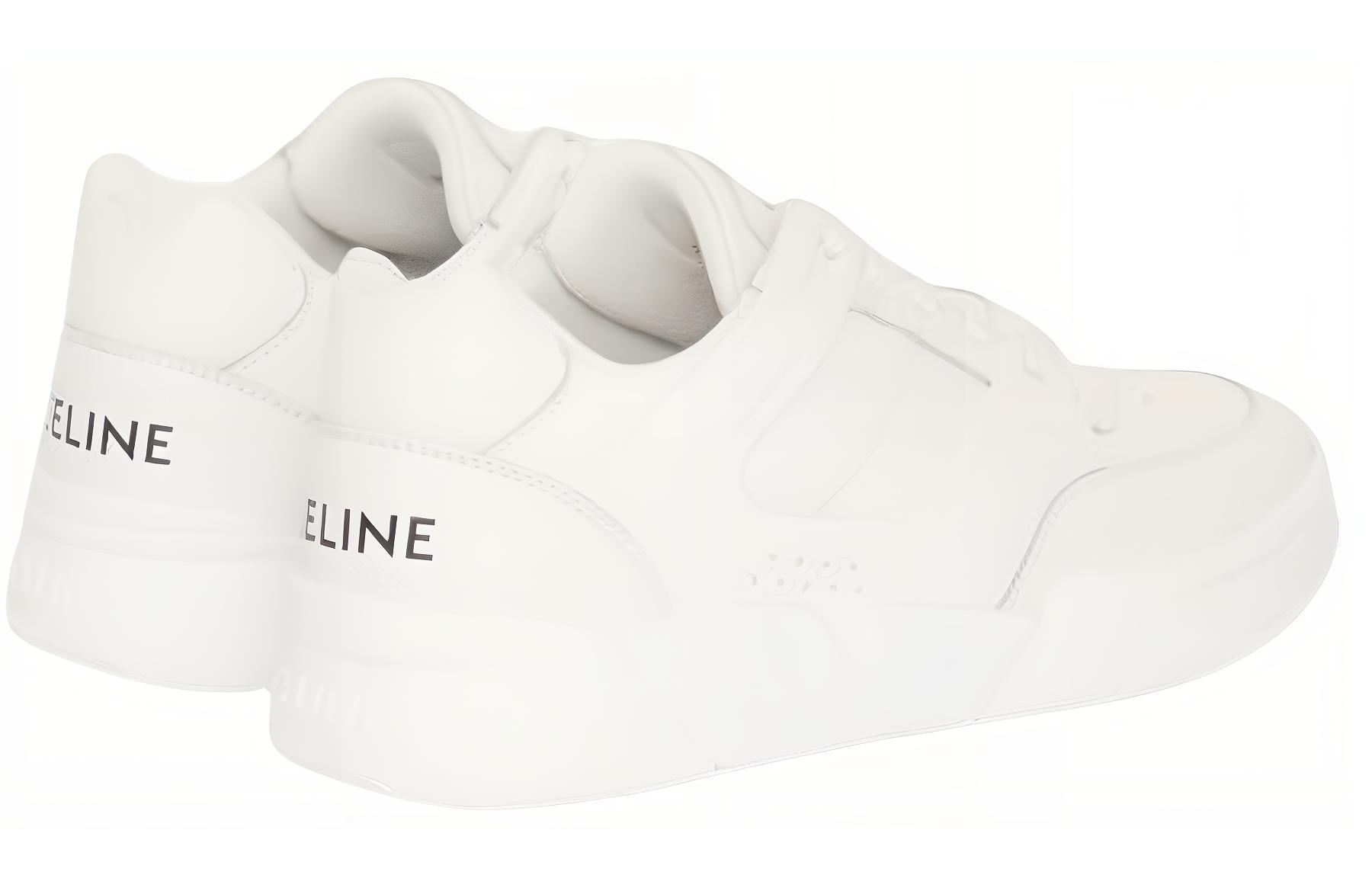 CELINE CT-07 'White Leather Low-Top' 圖 4