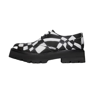 CELINE Derby 'Black and White Print'