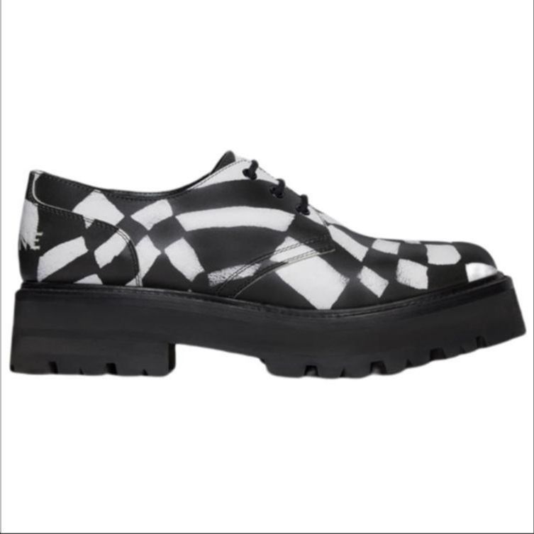 CELINE Derby 'Black and White Print' 圖 2