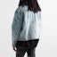 Purchase CELINE Distressed Paint-Splatter Denim Jacket Blue Long-Sleeve 2Q297975O-08PA