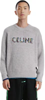 Details for CELINE 弗性包豪斯 SS23 標誌裝飾毛衣 淺灰色 2AG77445U-08GC