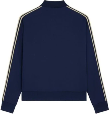 Celine Jaket Zip-Up Unisex Bordir Logo Garis Biru 2Y05D121O-07VG Lookbook Celine Jaket Zip-Up Unisex Bordir Logo Garis Biru 2Y05D121O-07VG