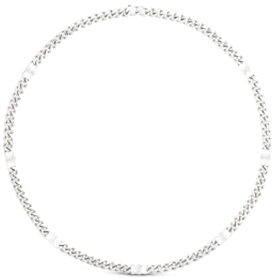 CELINE Kalung Pria Perak dengan Logo Terukir. 460UR6BRA36SI Order CELINE Kalung Pria Perak dengan Logo Terukir. 460UR6BRA36SI