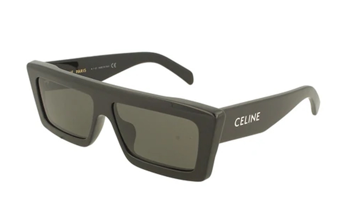CELINE Fashion Square Casual Black Sunglasses CL40214U01A