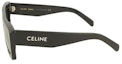 Shop CELINE Fashion Square Casual Black Sunglasses CL40214U01A