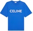 Order CELINE Kaos Ketat dengan Logo Huruf - Biru. 2X681501F-07KW