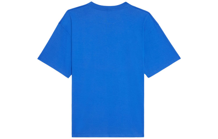 Lookbook CELINE Kaos Ketat dengan Logo Huruf - Biru. 2X681501F-07KW