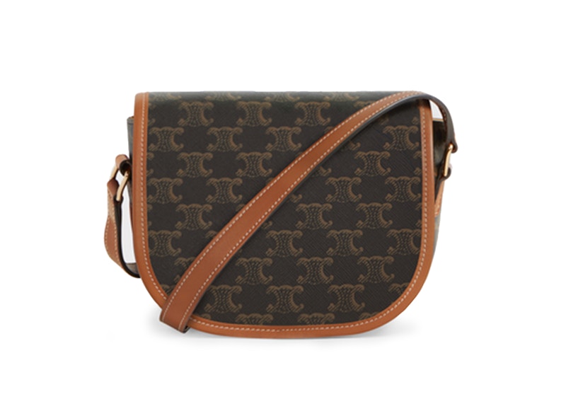 Order Bolso Mediano Celine Folco Triomphe Marrón