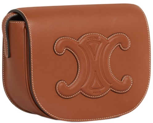 Celine Folco Triomphe 刺繡手袋 - 黃褐色 Order Celine Folco Triomphe 刺繡手袋 - 黃褐色