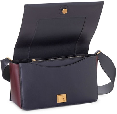 Celine Frame Mediano Azul Marino/Burdeos Lookbook Celine Frame Mediano Azul Marino/Burdeos