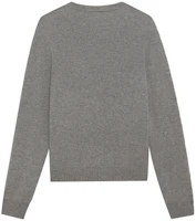 Lookbook CELINE FW21 灰色字母圖案長袖針織毛衣. 2A04H849K-08EF