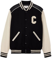 CELINE FW21 Large C Logo Varsity Baseball Jacket Black - . 2V56D896C-38NO CELINE FW21 Large C Logo Varsity Baseball Jacket Black - . 2V56D896C-38NO
