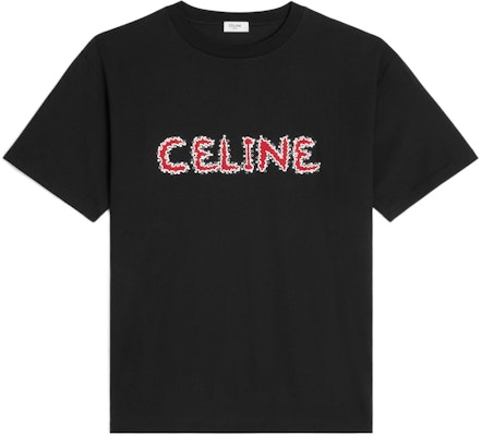 CELINE FW22 黑色棉质水钻宽松版T恤。 2X49F671Q-38BR Order CELINE FW22 黑色棉质水钻宽松版T恤。 2X49F671Q-38BR