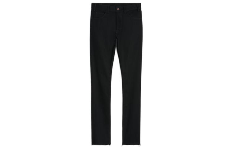 Order CELINE FW22  Black Straight-Leg Raw Hem Jeans 2N934760D-38NF
