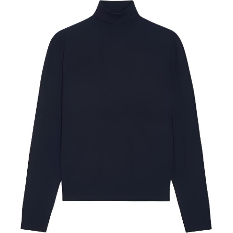 CELINE FW22  Black Turtleneck Wool Sweater Pullover 2AC69395D-38NO