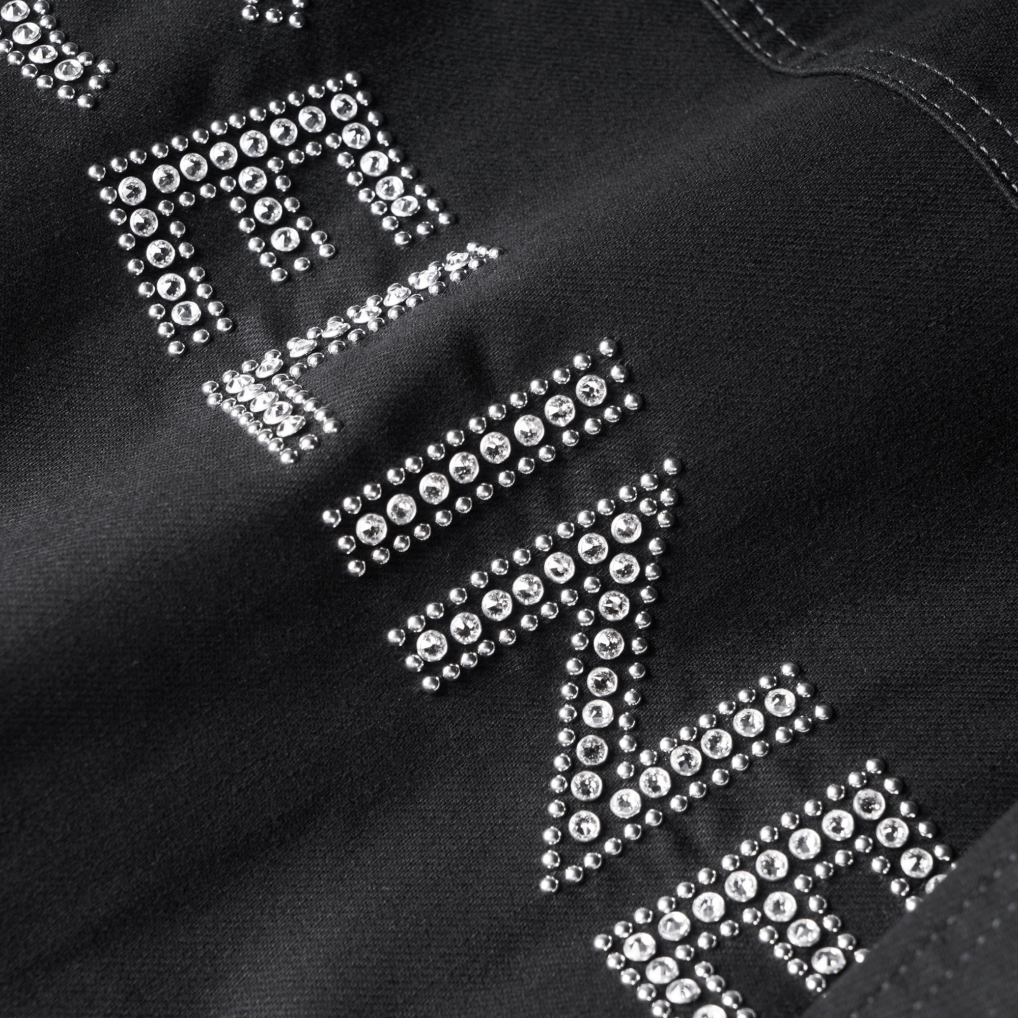 Sizing CELINE FW22  Dark Grey Logo Embellished Button-Up Jacket. 2Q523085T-38TK