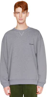 Details for CELINE FW22 Grey Pullover Sweatshirt with Letter Print. 2Y959670Q-09GB