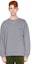 Details for CELINE FW22 Grey Pullover Sweatshirt with Letter Print. 2Y959670Q-09GB