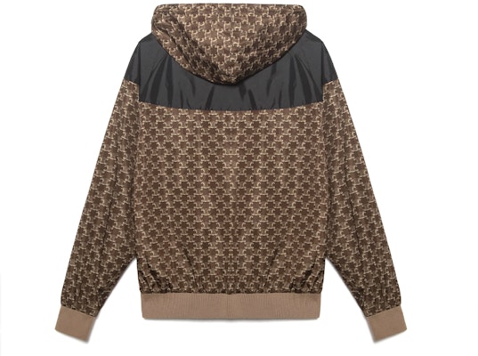 CELINE FW22 Letter Print Zip-Up Hoodie Jacket Light Beige. 2W343344N-02BL Lookbook CELINE FW22 Letter Print Zip-Up Hoodie Jacket Light Beige. 2W343344N-02BL