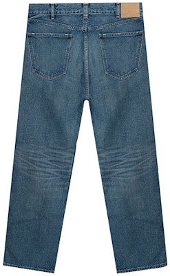 CELINE FW22 Washed Straight-Leg Relaxed Mid-Rise Blue Jeans 2N574930F-07UW Lookbook CELINE FW22 Washed Straight-Leg Relaxed Mid-Rise Blue Jeans 2N574930F-07UW