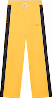CELINE FW22 Wide-Leg Sweatpants Gold with Solid Striped Pocket. 2Z223121O-11GX CELINE FW22 Wide-Leg Sweatpants Gold with Solid Striped Pocket. 2Z223121O-11GX