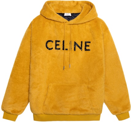 CELINE FW22 黃色拼接印花Logo連帽衫 2Y964925R-11SD Buy CELINE FW22 黃色拼接印花Logo連帽衫 2Y964925R-11SD