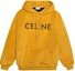 Order CELINE FW22 黃色拼接印花Logo連帽衫 2Y964925R-11SD