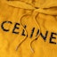 Sizing CELINE FW22 黃色拼接印花Logo連帽衫 2Y964925R-11SD