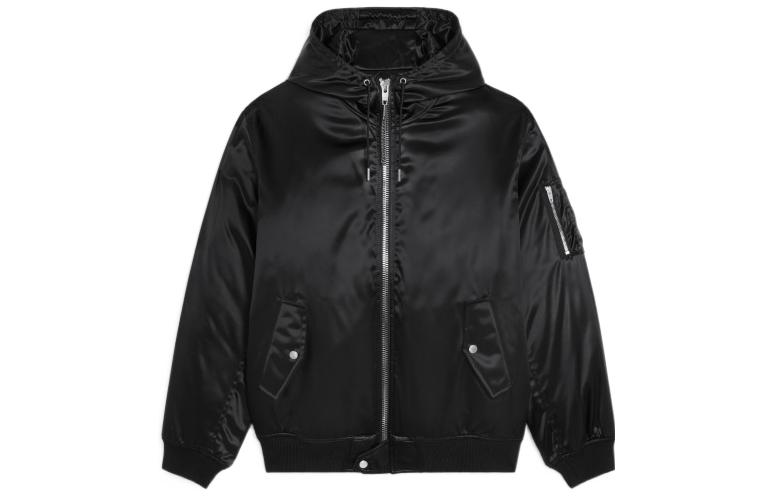 Celine FW22 Black Solid Color Zip-Up Hoodie Jacket 2W749048S-38NO 圖 2