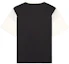 Lookbook CELINE FW22 Kaos Hitam Oversized Logo Pria dengan Detail Rumbai 2X29C671Q-38AW