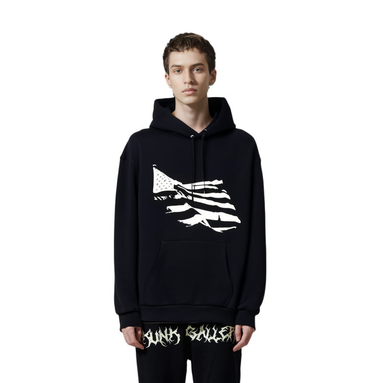 CELINE FW22 Geometric Pattern Hoodie  Black 2Y971670Q-38AW 圖 6