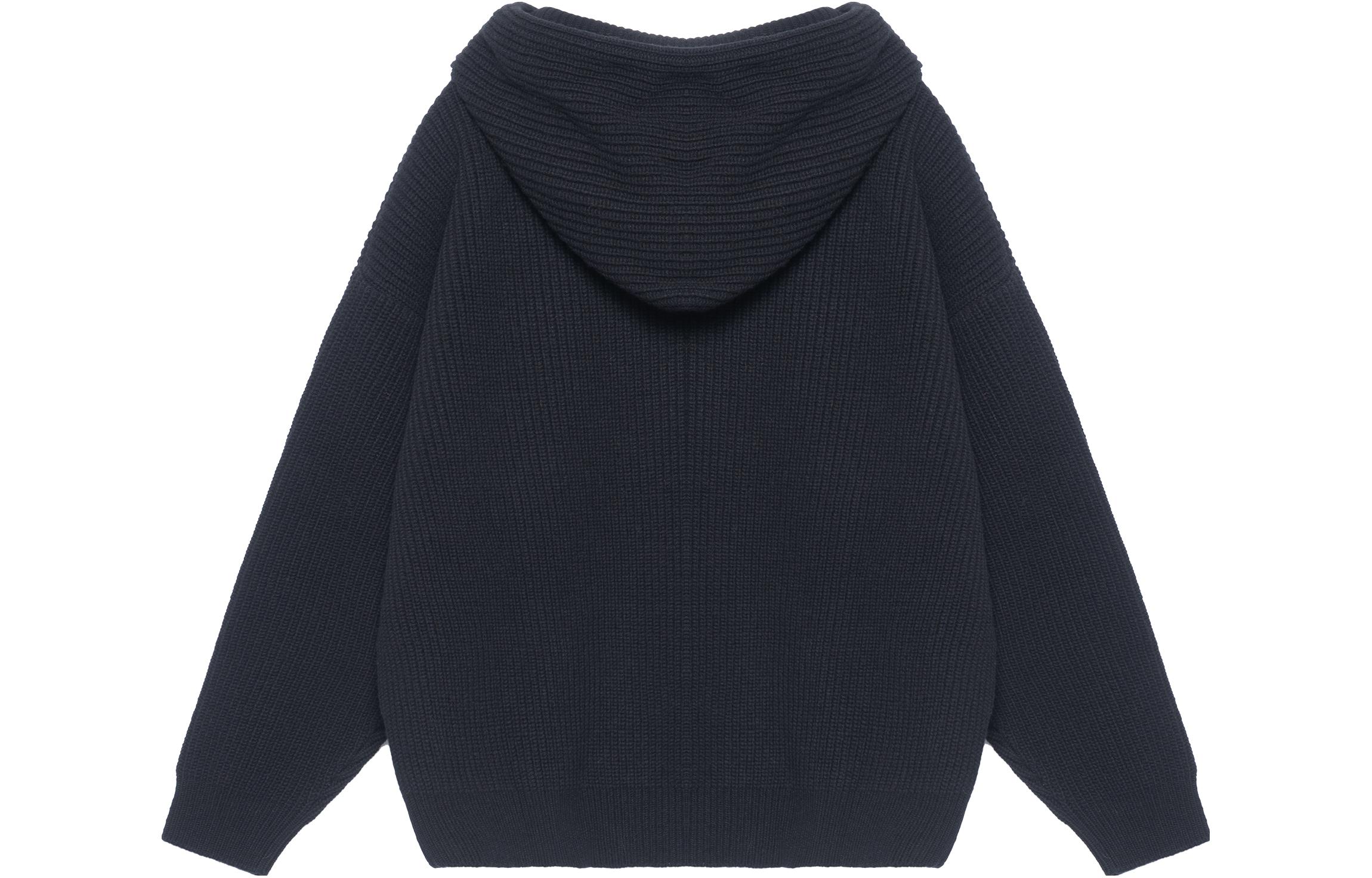 Lookbook Sudadera Negra CELINE FW22 con Logo Degradado. 2A10X666Q-38NO