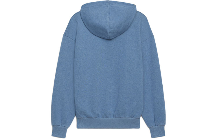 Lookbook CELINE FW22 Logo Print Cotton Drawstring Hoodie Unisex Couple Style Blue 2Y369670Q-07BW