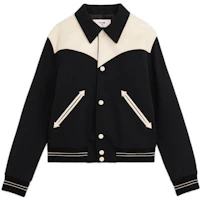 CELINE FW22 Single-Breasted Long Sleeve Jacket Black Outerwear 2V534896C-38NO CELINE FW22 Single-Breasted Long Sleeve Jacket Black Outerwear 2V534896C-38NO