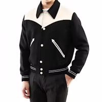 Purchase CELINE FW22 單排扣長袖外套 黑色 外套 2V534896C-38NO