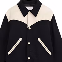 Sizing CELINE FW22 單排扣長袖外套 黑色 外套 2V534896C-38NO
