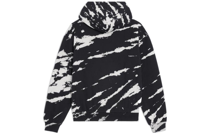 Lookbook Celine FW22 黑色長袖紮染連帽衫 2Y974129T-38AW