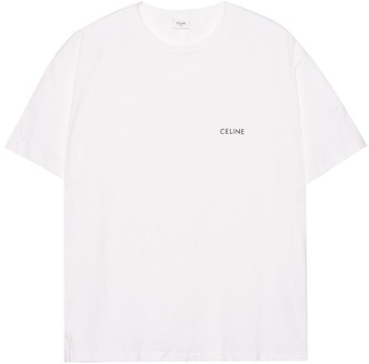CELINE FW22 Unisex White Logo Print Crewneck T-Shirt. 2X43C671Q-01EA Buy CELINE FW22 Unisex White Logo Print Crewneck T-Shirt. 2X43C671Q-01EA