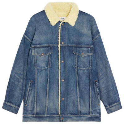 Celine FW22 復古亮片流蘇牛仔外套 藍色 2Q542066S-07TK Buy Celine FW22 復古亮片流蘇牛仔外套 藍色 2Q542066S-07TK