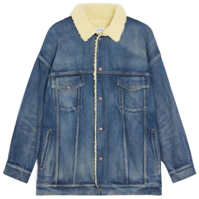 Celine FW22 復古亮片流蘇牛仔外套 藍色 2Q542066S-07TK Order Celine FW22 復古亮片流蘇牛仔外套 藍色 2Q542066S-07TK