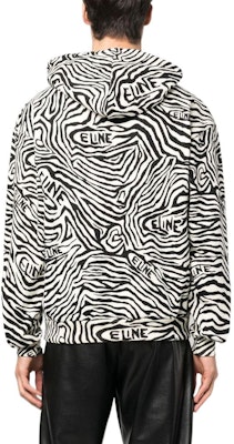 CELINE FW22 Zebra Logo Print Sweatshirt Black . 2Y965427S-01OB Shop CELINE FW22 Zebra Logo Print Sweatshirt Black . 2Y965427S-01OB