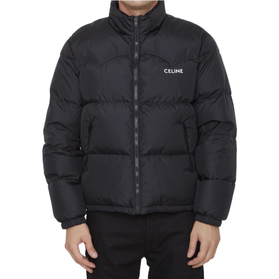 CELINE FW23  Black Embroidered High Neck Zip Jacket. 2W996092L-38NC 圖 5