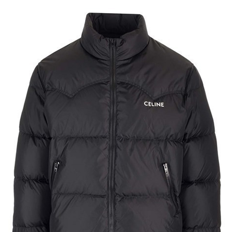 CELINE FW23  Black Embroidered High Neck Zip Jacket. 2W996092L-38NC 圖 7