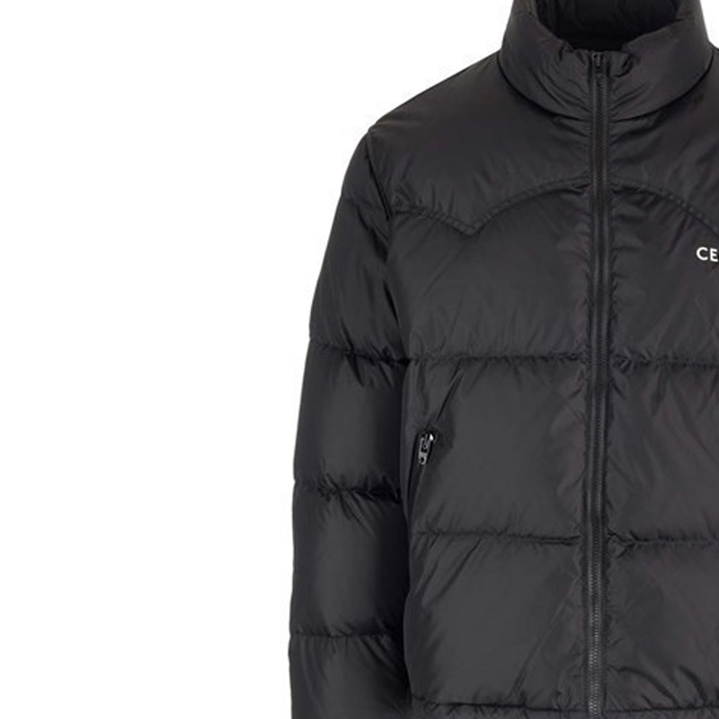 CELINE FW23  Black Embroidered High Neck Zip Jacket. 2W996092L-38NC 圖 8